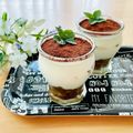 runa10's cooksnap of when they made ラム酒香るスコップティラミスケーキ♬.