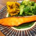 金魚のひらり's cooksnap of when they made かぼちゃサラダ.