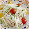 smilechip's cooksnap of when they made 5分そうめんアレンジ♪ツナトマトそうめん.