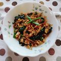 ﾁｲﾁｬﾝﾏﾏ's cooksnap of when they made 鶏ごぼうとほうれん草のやみつき炒め.