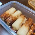 しまちょ★'s cooksnap of when they made 超簡単　チーズインちくわ　甘辛.