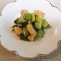 はちみつlove's cooksnap of when they made 鳥とチンゲン菜のオイスターソース炒め.