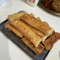 まいもぐ2020's cooksnap of when they made 大葉と梅ささみの春巻き.