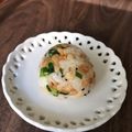 まこさんど's cooksnap of when they made 天かす×ごま塩×葱のわさび風味おにぎり.
