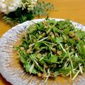 ルパンのかあさん☆彡's cooksnap of when they made 水菜と天かす（揚げ玉）の無限サラダ.