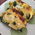 アルカママ's cooksnap of when they made しらすとほうれん草の卵焼き.