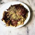 ナピト's cooksnap of when they made 長芋キャベツ塩昆布ゴマ鰹節のチーズ焼き.