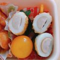 Juna♡'s cooksnap of when they made お弁当に★海苔巻きちくわウインナー.