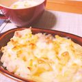 shi0x0no's cooksnap of when they made 超ウマ簡単ペンネグラタン。シチューの素で.