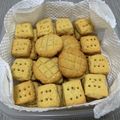 まやかい's cooksnap of when they made ★糖質オフ！＊メロンパン風クッキー＊♪.