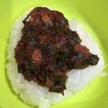わたるんママ's cooksnap of when they made 簡単！ネギ味噌焼きおにぎり.