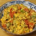 ぽりぽり拓庵's cooksnap of when they made 簡単！☆トマトとブロッコリーのオム炒め☆.