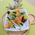 みっちゃん❇️68's cooksnap of when they made ❁﻿千切りきゅうり竹輪くるくる❁﻿.