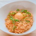 ころわんの母さん's cooksnap of when they made 旨辛！インスタントラーメンで、アレンジ麺.