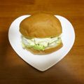 みめい's cooksnap of when they made ディナーロールでサンドイッチ.