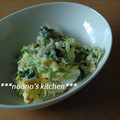 ののぉ's cooksnap of when they made ★保育園のほうれん草とシラスの卵とじ★.