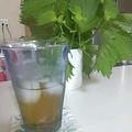 せやのん's cooksnap of when they made 青しそジュース.