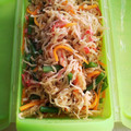 ひまりゆ！'s cooksnap of when they made 切り干し大根＊ルクエでレンジ6分！.