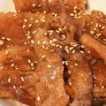 となりのあゆきち's cooksnap of when they made 満足☆豚バラ肉の照り焼き丼.