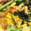 チャーたんのママ's cooksnap of when they made 簡単、時短！小松菜と卵のマヨポン炒め.