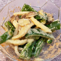 mamama006's cooksnap of when they made ピーマンとしめじの明太マヨ炒め.