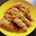 mamarenon's cooksnap of when they made もやし豚バラ巻き♪お弁当、BBQ.