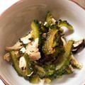 Marmo's cooksnap of when they made 苦くないゴーヤの梅肉和え、お浸し.