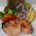 ティモ333's cooksnap of when they made 魚焼きグリルで簡単！絶品チキンステーキ.