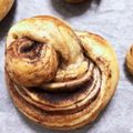◆YUNA◆'s cooksnap of when they made 簡単手捏ねココアのパン.