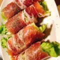 GABUちゃん's cooksnap of when they made ✿生ハム×レタス×クリチの一口おつまみ✿.
