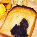 choco831's cooksnap of when they made はちみつトースト.