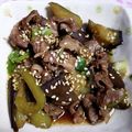 クックM7YXSD☆'s cooksnap of when they made 麺つゆで簡単・茄子と牛肉の甘辛炒め煮.