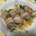 sakurakila's cooksnap of when they made 豆苗ともやしの豚バラ巻き.