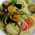 Hitomiクック's cooksnap of when they made 野菜たっぷりのスープスパゲティ♪.