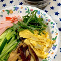 よしよしのキッチン☆'s cooksnap of when they made 冷やし中華やちらし寿司♡レンジ2分錦糸卵.