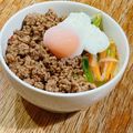 みてみてー！'s cooksnap of when they made 合挽き肉で節約ビビンバ.