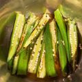 ぷーとんR's cooksnap of when they made オクラの焼き浸し.