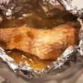 ぐっちQ5P8X2☆'s cooksnap of when they made フライパンで簡単！鮭の味噌マヨホイル焼き.