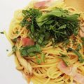 もぐドン's cooksnap of when they made みょうがと大葉がたっぷりパスタ.