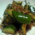 QPはにー's cooksnap of when they made きゅうりのじゃこ炒め.