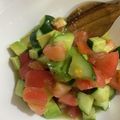 ♡ケンケン♡'s cooksnap of when they made アボカドとミニトマトときゅうりのサラダ.
