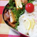 MIZU14's cooksnap of when they made 焼豚とじゃがいものバター醤油☆お弁当にも.