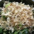 愛とココ's cooksnap of when they made モロヘイヤとオクラのねばねば合え.