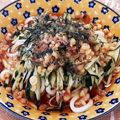 あーこ姐's cooksnap of when they made 楽チン♪冷やしたぬきうどん(-^艸^-).