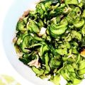 むっく555's cooksnap of when they made 簡単もう一品♡きゅうりとツナの塩昆布和え.