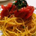call384384's cooksnap of when they made まぜまぜ簡単✨ママのトマト冷製パスタ.