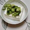 nyangomama's cooksnap of when they made 豆腐のねぎ香味ダレ.