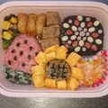 ★★りいたん★★'s cooksnap of when they made キャラ弁 夏！おいなりさんでひまわり♪.