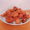 柴犬のお顔☆'s cooksnap of when they made 揚げものの衣を揚げ玉に♪サクサク♡.