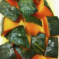 さおりらっくま's cooksnap of when they made レンジで簡単・完結！かぼちゃの煮物.